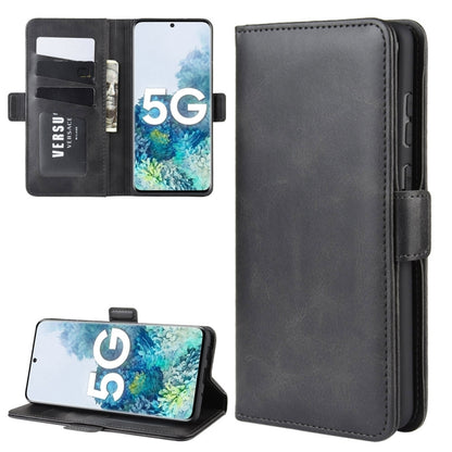 For Samsung Galaxy S20 FE 4G / 5G Dual-side Magnetic Buckle Horizontal Flip Leather Case with Holder & Card Slots & Wallet