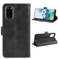 For Samsung Galaxy S20 FE 4G / 5G Dual-side Magnetic Buckle Horizontal Flip Leather Case with Holder & Card Slots & Wallet