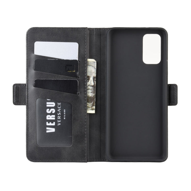 For Samsung Galaxy S20 FE 4G / 5G Dual-side Magnetic Buckle Horizontal Flip Leather Case with Holder & Card Slots & Wallet