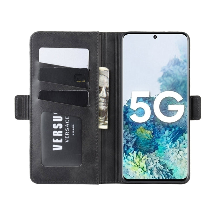 For Samsung Galaxy S20 FE 4G / 5G Dual-side Magnetic Buckle Horizontal Flip Leather Case with Holder & Card Slots & Wallet
