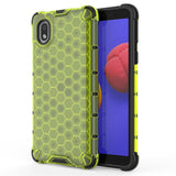 For Samsung Galaxy A01 Core  Shockproof Honeycomb PC + TPU Case