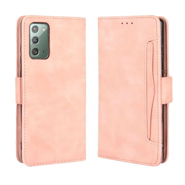For Samsung Galaxy S20 FE 4G / 5G Wallet Style Skin Feel Calf Pattern Leather Case ，with Separate Card Slot