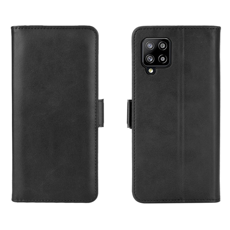 For Samsung Galaxy A42 5G Dual-side Magnetic Buckle Horizontal Flip Leather Case with Holder & Card Slots & Wallet