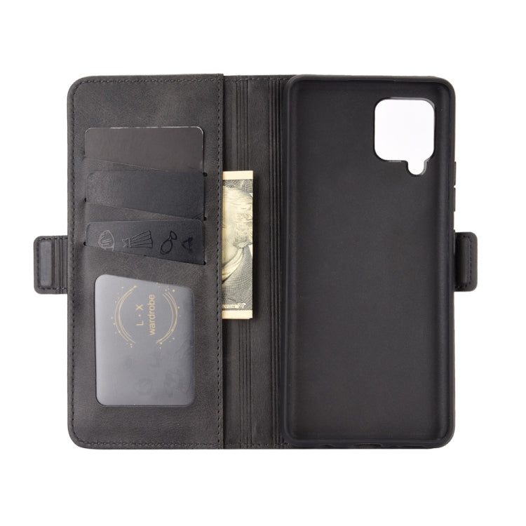 For Samsung Galaxy A42 5G Dual-side Magnetic Buckle Horizontal Flip Leather Case with Holder & Card Slots & Wallet