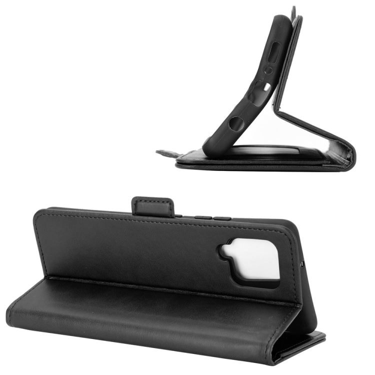 For Samsung Galaxy A42 5G Dual-side Magnetic Buckle Horizontal Flip Leather Case with Holder & Card Slots & Wallet