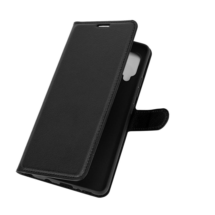 For Samsung Galaxy A42 5G Litchi Texture Horizontal Flip Protective Case with Holder & Card Slots & Wallet