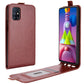 For Samsung Galaxy M51 (Side Fingerprint) R64 Texture Single Vertical Flip Leather Protective Case with Card Slots & Photo Frame