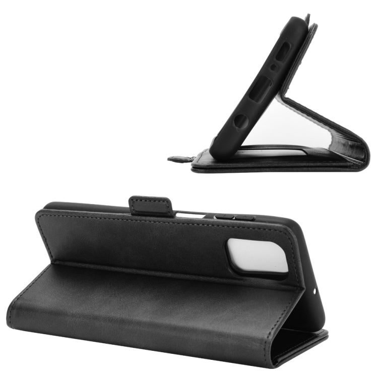 For Samsung Galaxy M51 (Side Fingerprint) Dual-side Magnetic Buckle Horizontal Flip Leather Case with Holder & Card Slots & Wallet