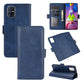 For Samsung Galaxy M51 (Side Fingerprint) Dual-side Magnetic Buckle Horizontal Flip Leather Case with Holder & Card Slots & Wallet