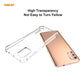 Hat-Prince ENKAY Clear TPU Shockproof Case Soft Anti-slip Cover + 0.26mm 9H 2.5D Tempered Glass Protector Film