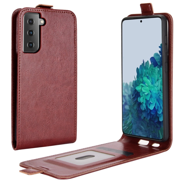 For Samsung Galaxy S30 R64 Texture Single Vertical Flip Leather Protective Case with Card Slots & Photo Frame