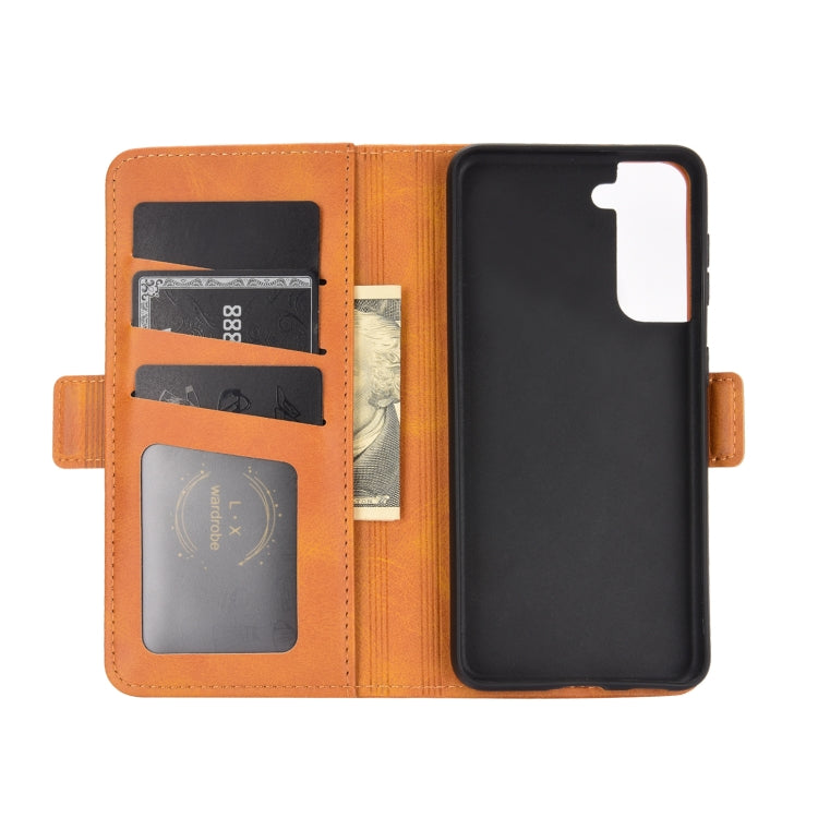 For Samsung Galaxy S30 Dual-side Magnetic Buckle Horizontal Flip Leather Case with Holder & Card Slots & Wallet