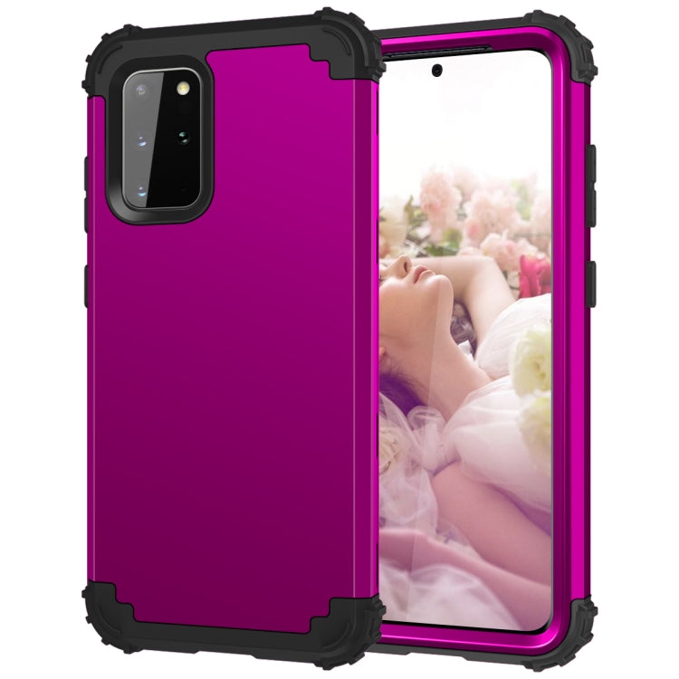 PC + Silicone Three-piece Shockproof Protection Case