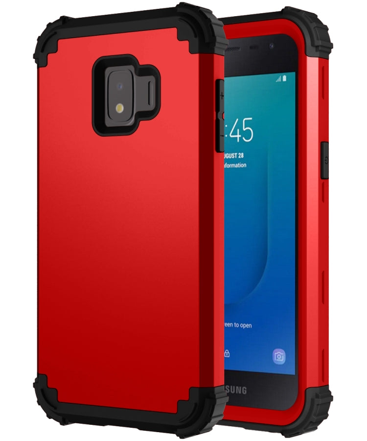 PC + Silicone Three-piece Shockproof Protection Case