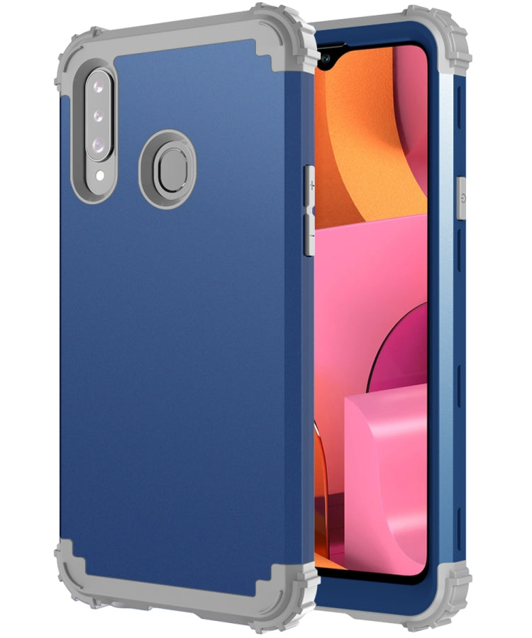 PC + Silicone Three-piece Shockproof Protection Case