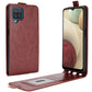 For Samsung Galaxy A12 R64 Texture Single Vertical Flip Leather Protective Case with Card Slots & Photo Frame
