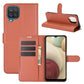 For Samsung Galaxy A12 Litchi Texture Horizontal Flip Protective Case with Holder & Card Slots & Wallet