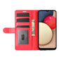 For Samsung Galaxy A02s R64 Texture Single Horizontal Flip Protective Case with Holder & Card Slots & Wallet& Photo Frame
