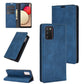 For Samsung Galaxy A02s Retro-skin Business Magnetic Suction Leather Case with Holder & Card Slots & Wallet