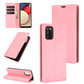 For Samsung Galaxy A02s Retro-skin Business Magnetic Suction Leather Case with Holder & Card Slots & Wallet