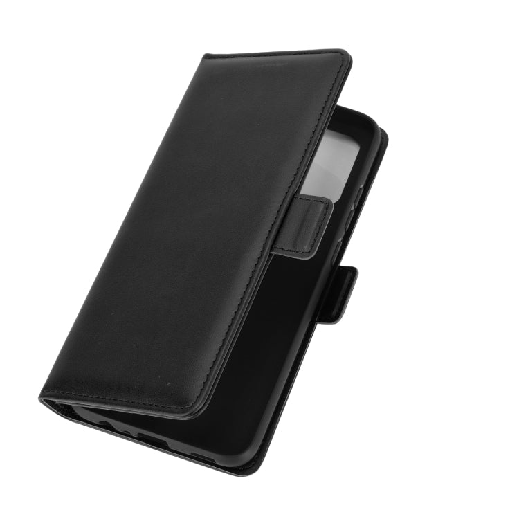 For Samsung Galaxy A02s Dual-side Magnetic Buckle Horizontal Flip Leather Case with Holder & Card Slots & Wallet