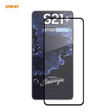 For Samsung Galaxy S30+ ENKAY Hat-Prince Full Glue 0.26mm 9H 2.5D Tempered Glass Full Coverage Film Support Fingerprint Unlock