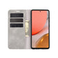 For Samsung Galaxy A72 5G Retro-skin Business Magnetic Suction Leather Case with Holder & Card Slots & Wallet