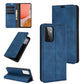 For Samsung Galaxy A72 5G Retro-skin Business Magnetic Suction Leather Case with Holder & Card Slots & Wallet