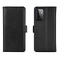 For Samsung Galaxy A72 5G Dual-side Magnetic Buckle Horizontal Flip Leather Case with Holder & Card Slots & Wallet