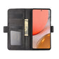 For Samsung Galaxy A72 5G Dual-side Magnetic Buckle Horizontal Flip Leather Case with Holder & Card Slots & Wallet
