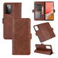 For Samsung Galaxy A72 5G Dual-side Magnetic Buckle Horizontal Flip Leather Case with Holder & Card Slots & Wallet