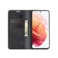 For Samsung Galaxy S21 Plus Retro-skin Business Magnetic Suction Leather Case with Holder & Card Slots & Wallet