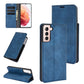 For Samsung Galaxy S21 Plus Retro-skin Business Magnetic Suction Leather Case with Holder & Card Slots & Wallet
