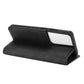 For Samsung Galaxy S21 Ultra 5G Retro-skin Business Magnetic Suction Leather Case with Holder & Card Slots & Wallet