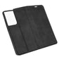 For Samsung Galaxy S21 Ultra 5G Retro-skin Business Magnetic Suction Leather Case with Holder & Card Slots & Wallet