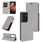 For Samsung Galaxy S21 Ultra 5G Retro-skin Business Magnetic Suction Leather Case with Holder & Card Slots & Wallet