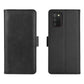 For Samsung Galaxy A02s (US Version) Dual-side Magnetic Buckle Horizontal Flip Leather Case with Holder & Card Slots & Wallet