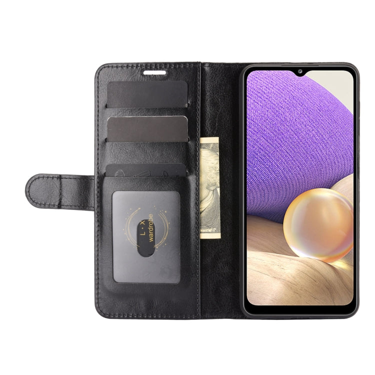 For Samsung Galaxy A32 5G R64 Texture Single Horizontal Flip Protective Case with Holder & Card Slots & Wallet& Photo Frame