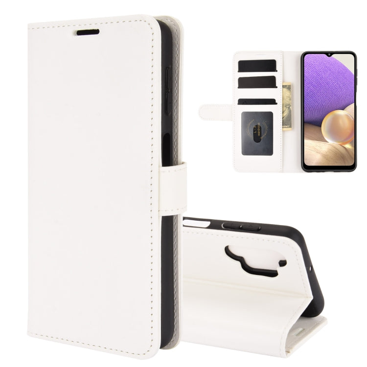 For Samsung Galaxy A32 5G R64 Texture Single Horizontal Flip Protective Case with Holder & Card Slots & Wallet& Photo Frame