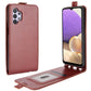 For Samsung Galaxy A32 5G R64 Texture Single Vertical Flip Leather Protective Case with Card Slots & Photo Frame
