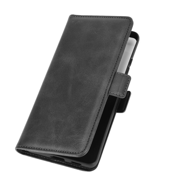For Samsung Galaxy S21 Ultra 5G Dual-side Magnetic Buckle Horizontal Flip Leather Case with Holder & Card Slots & Wallet