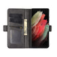 For Samsung Galaxy S21 Ultra 5G Dual-side Magnetic Buckle Horizontal Flip Leather Case with Holder & Card Slots & Wallet