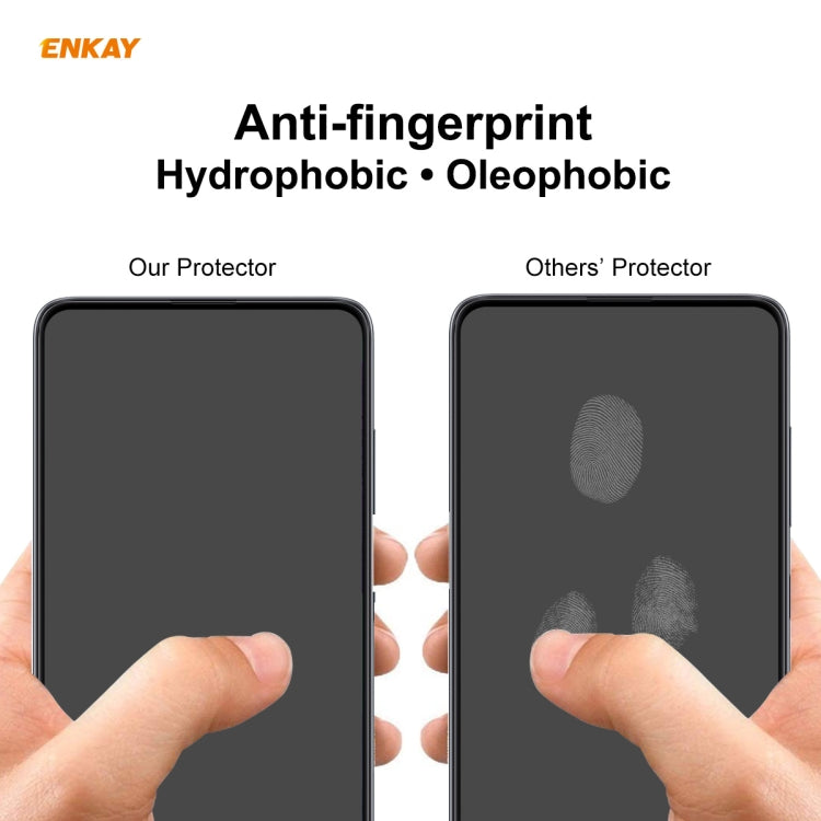 ENKAY Hat-Prince Full Glue 0.26mm 9H 2.5D Tempered Glass Full Coverage Film