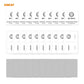 10 PCS ENKAY Hat-Prince Full Glue 0.26mm 9H 2.5D Tempered Glass Full Coverage Film