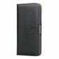 Plain Texture Cowhide Leather Horizontal Flip Case with Magnetic Clasp & Holder & Card Slots & Wallet