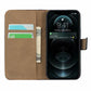 Plain Texture Cowhide Leather Horizontal Flip Case with Magnetic Clasp & Holder & Card Slots & Wallet