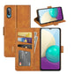 For Samsung Galaxy A02/M02 Dual-side Magnetic Buckle Horizontal Flip Leather Case with Holder & Card Slots & Wallet