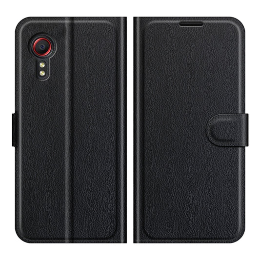 For Samsung Galaxy Xcover 5 / Xcover 5S Litchi Texture Horizontal Flip Protective Case with Holder & Card Slots & Wallet