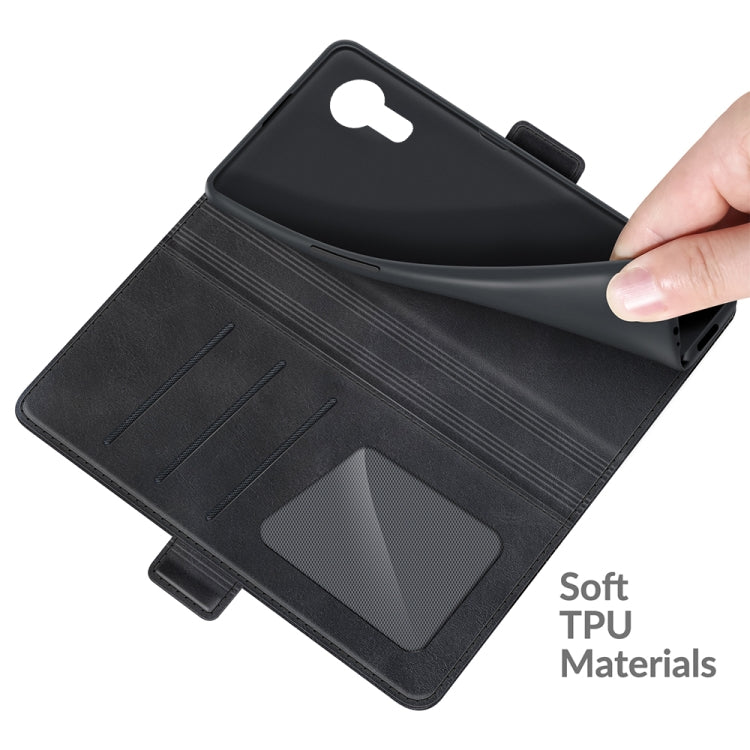 For Samsung Galaxy Xcover 5 / Xcover 5S Dual-side Magnetic Buckle Horizontal Flip Leather Case with Holder & Card Slots & Wallet