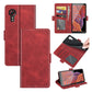 For Samsung Galaxy Xcover 5 / Xcover 5S Dual-side Magnetic Buckle Horizontal Flip Leather Case with Holder & Card Slots & Wallet
